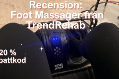 reccension foot massage trendrehab fotmassage maskin